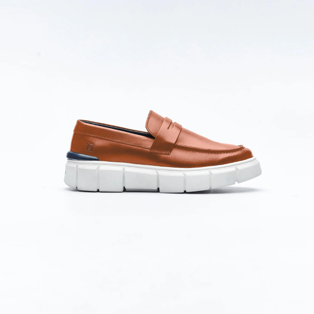 Mocassim Brutus Gravata Caramelo