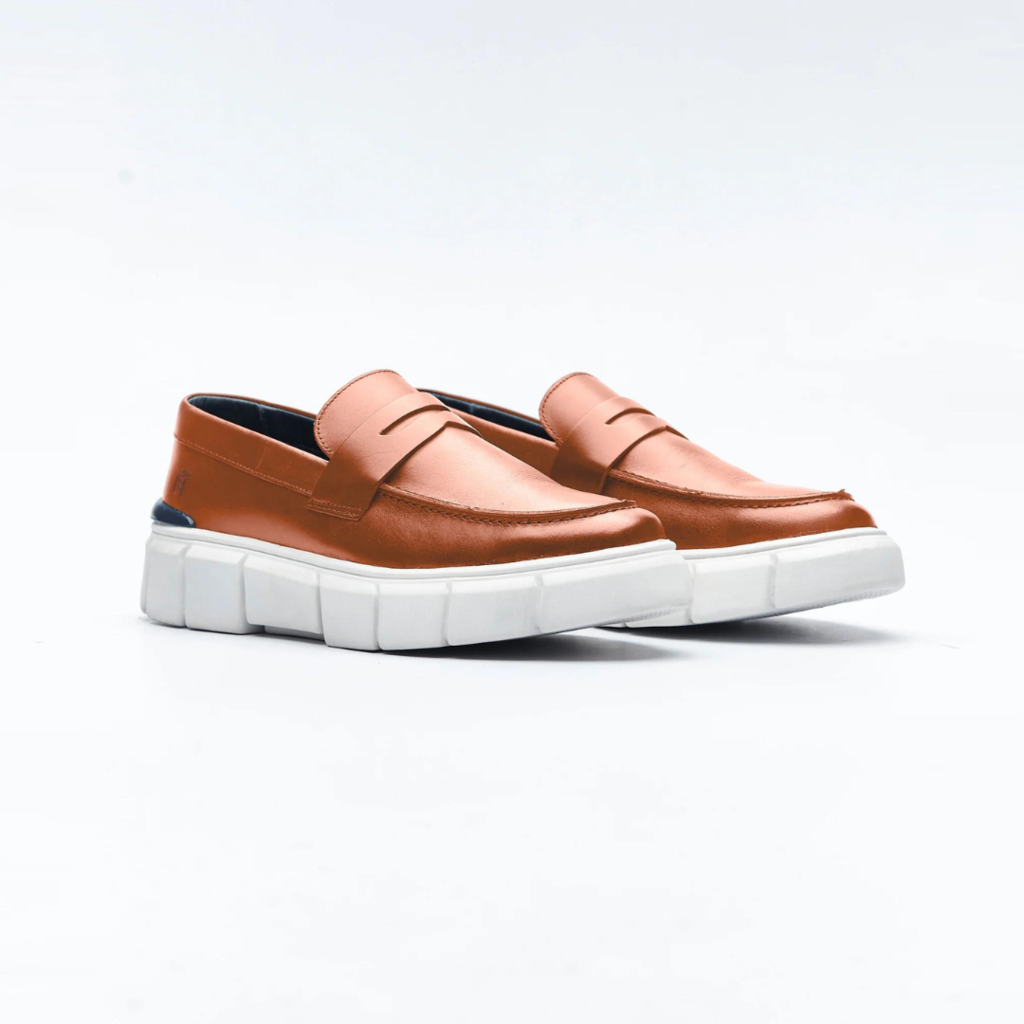 Mocassim Brutus Gravata Caramelo