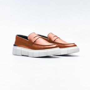 Mocassim Brutus Gravata Caramelo